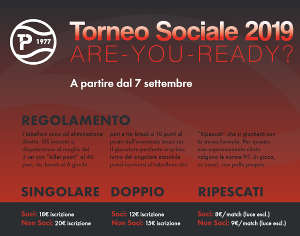 Torneo Sociale 2019 Torneo Sociale 2019